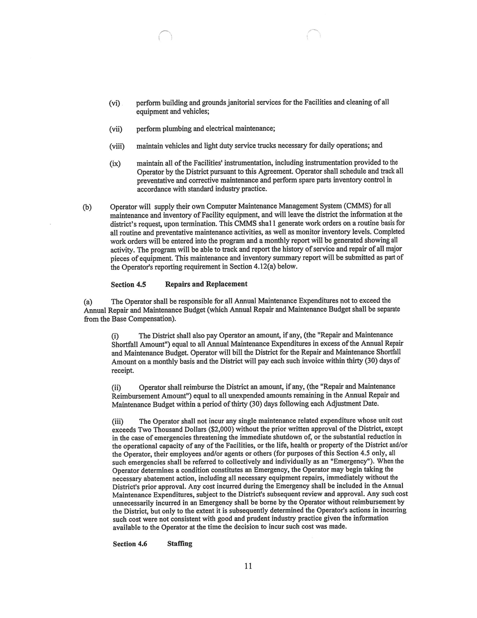 Florida Utility Solutions contract Port of the Islands