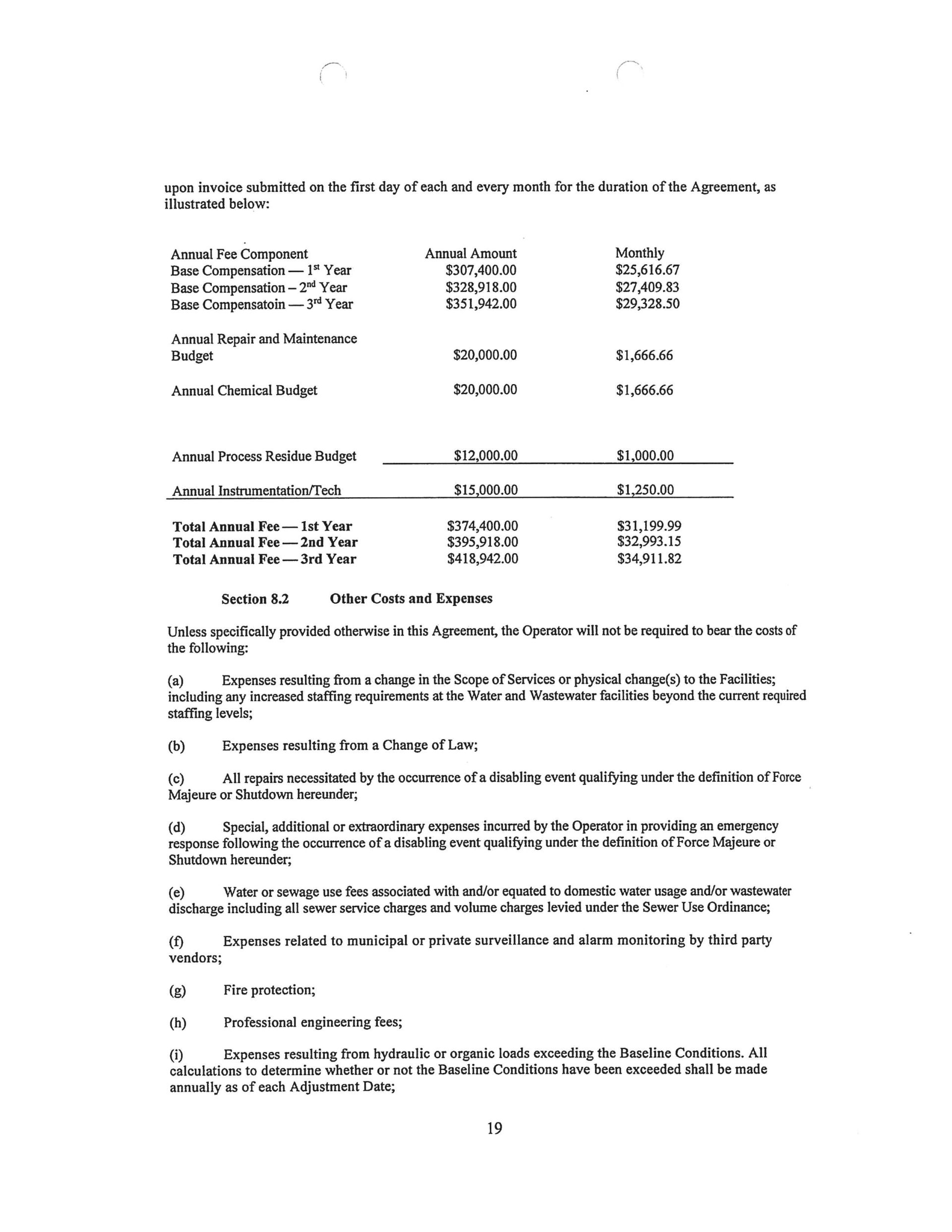 Florida Utility Solutions contract Port of the Islands
