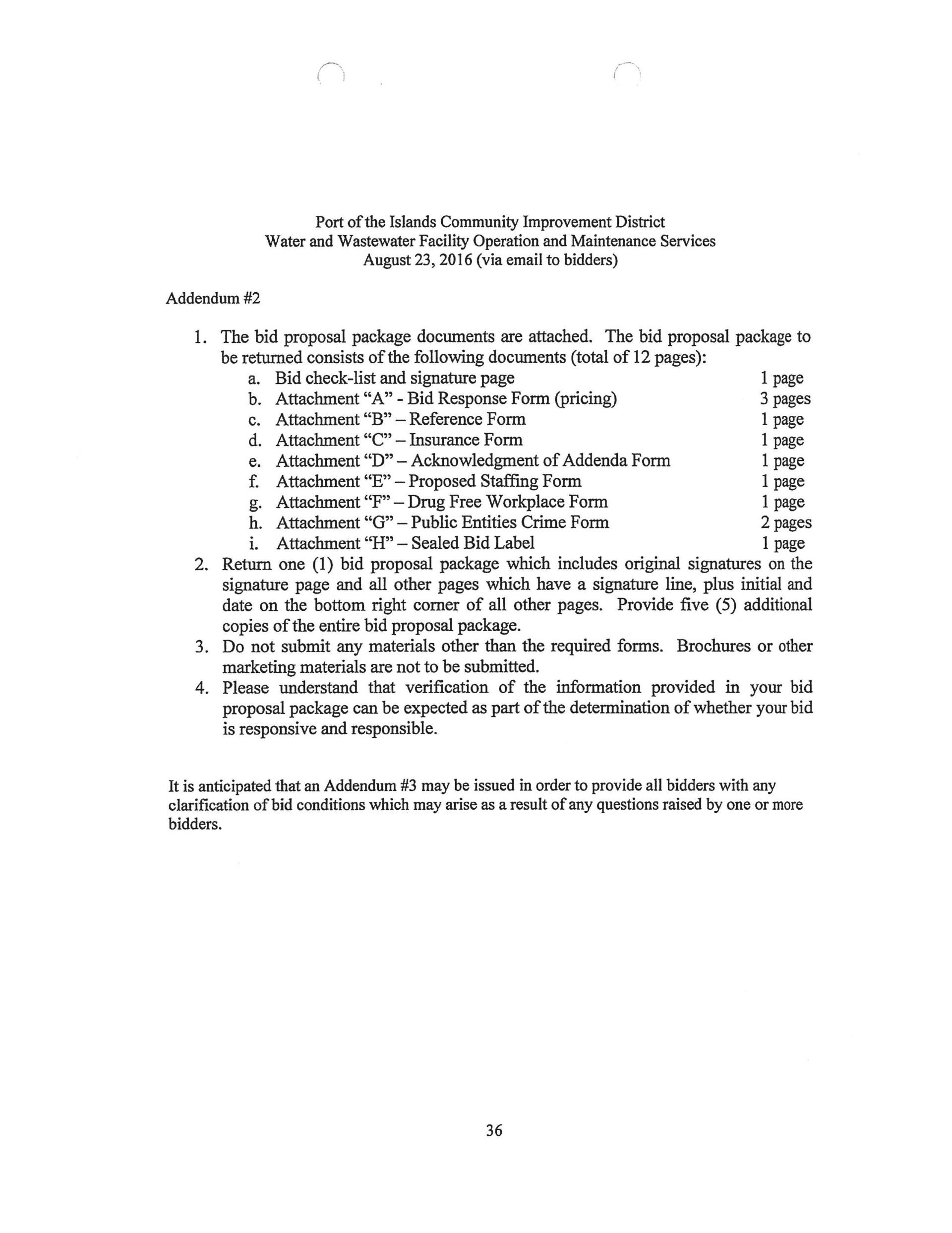 Florida Utility Solutions contract Port of the Islands