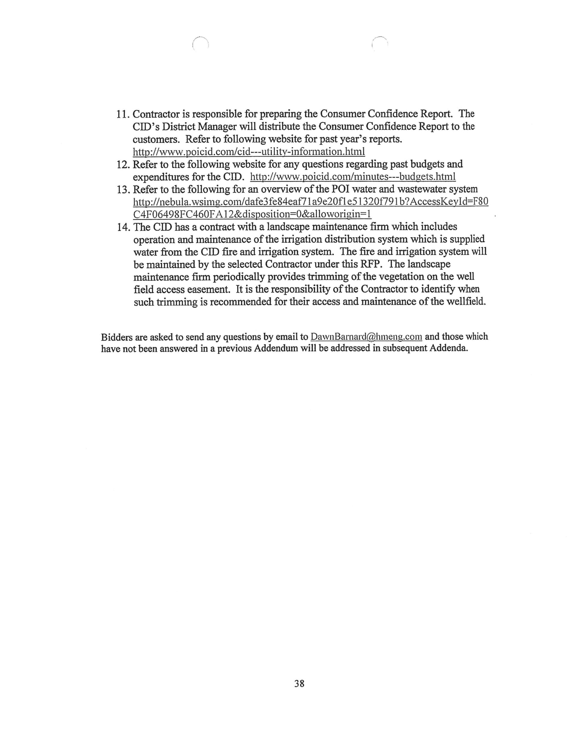 Florida Utility Solutions contract Port of the Islands