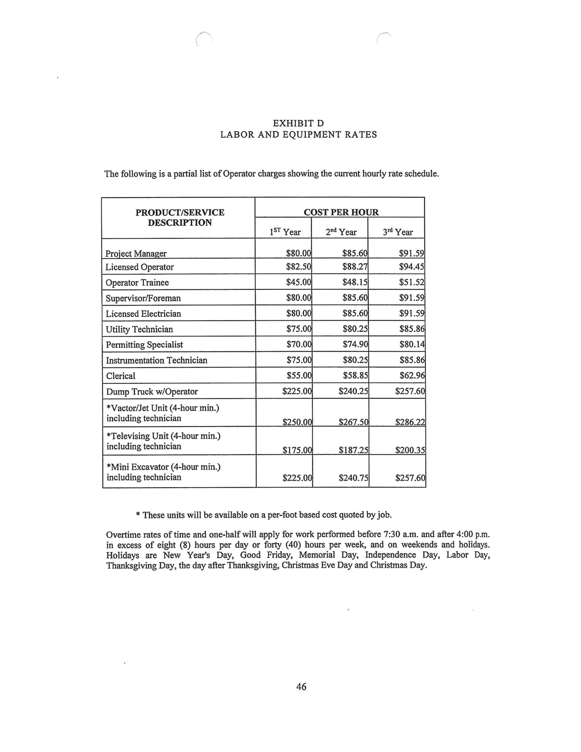 Florida Utility Solutions contract Port of the Islands